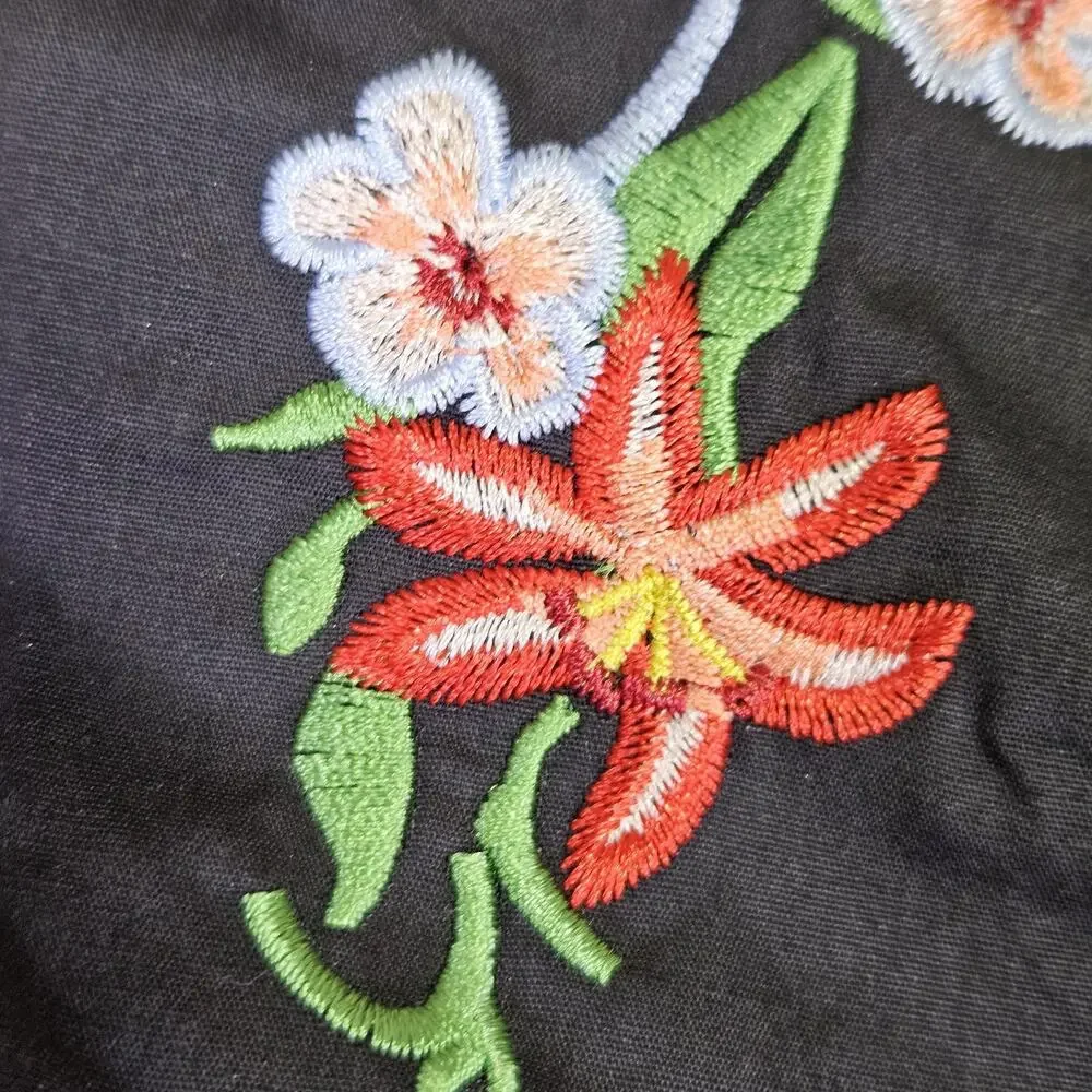 Scarlet Darkness Dirndl Dress XL Costume Bavarian Oktoberfest German Black Green - Picture 6 of 16